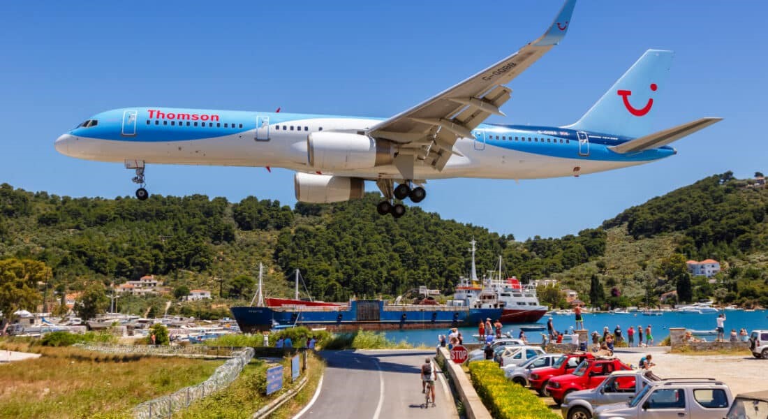 Ρεκόρ καταγράφει και φέτος το αεροδρόμιο της Σκιάθου